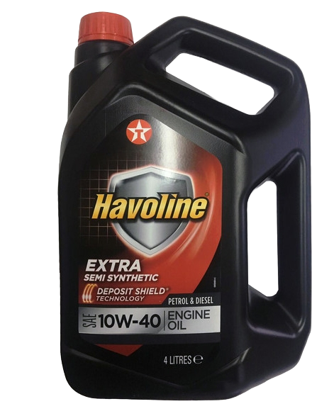 Моторное масло Texaco Havoline Extra 10W-40, 4л